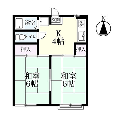 施工前間取り