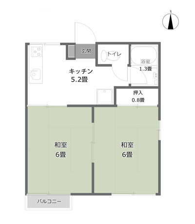 施工前間取り