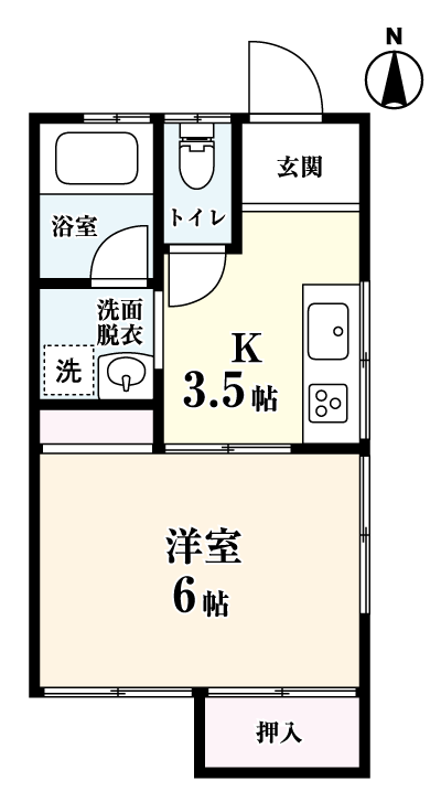 施工前間取り