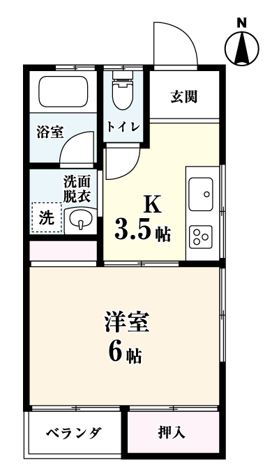 施工前間取り