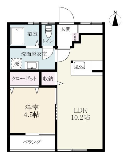 施工後間取り