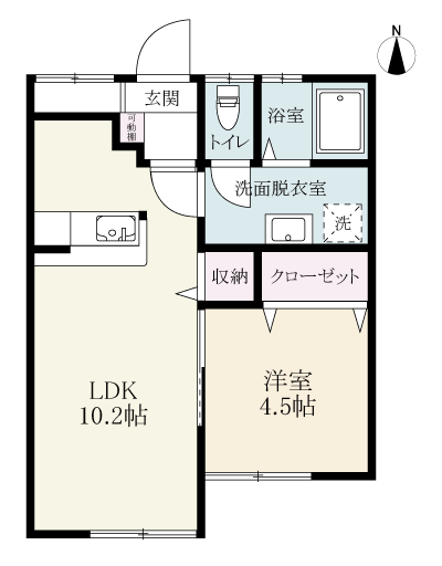 施工後間取り