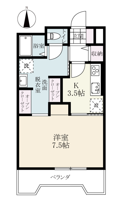 施工後間取り