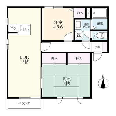 施工後間取り