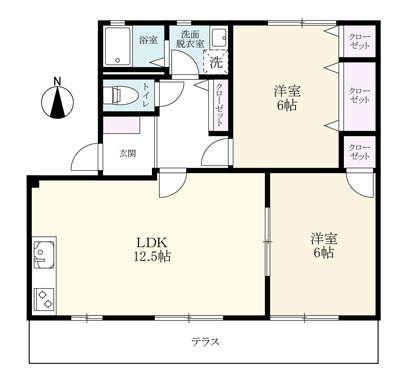 施工後間取り