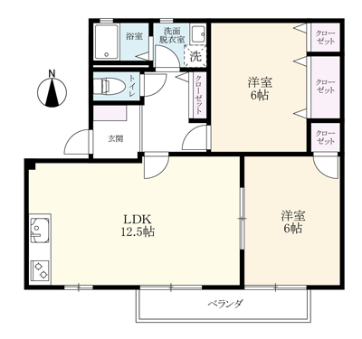 施工後間取り