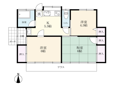 施工後間取り