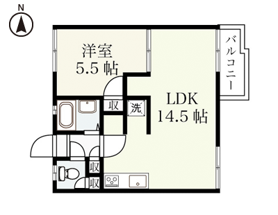 施工後間取り