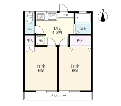 施工前間取り