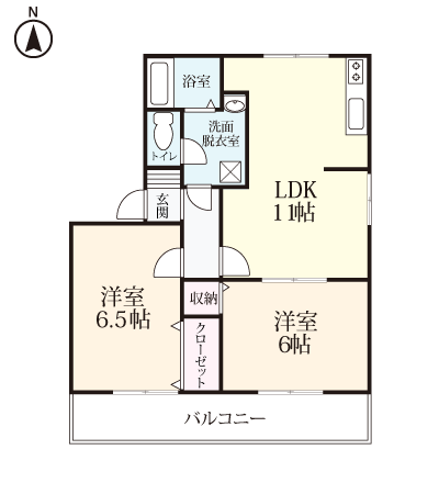 施工後間取り