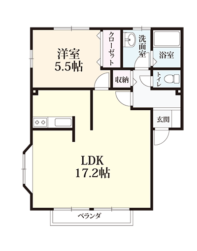 施工後間取り