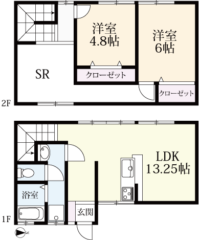 施工後間取り