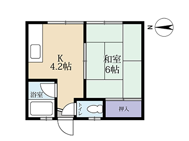 施工前間取り