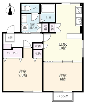 施工後間取り