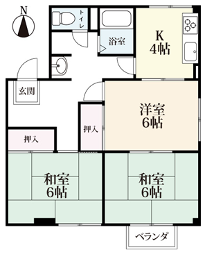 施工前間取り