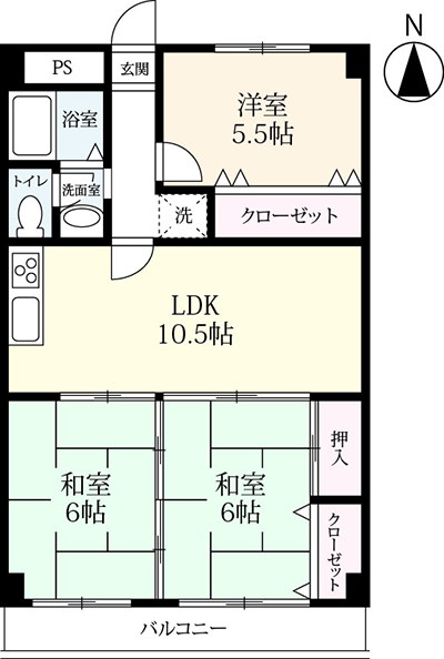 施工前間取り