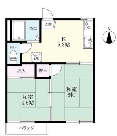 施工前間取り