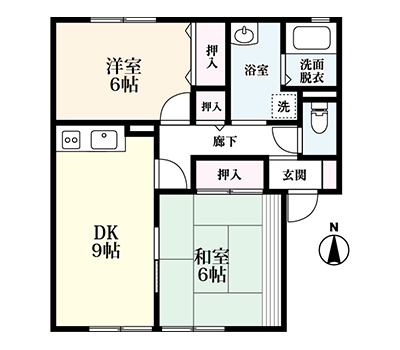 施工後間取り