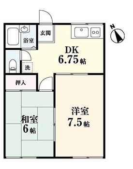 施工前間取り