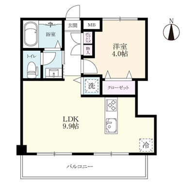 施工後間取り