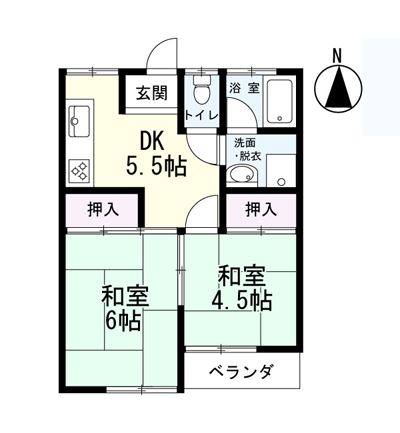 施工前間取り