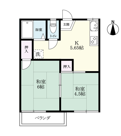 施工前間取り