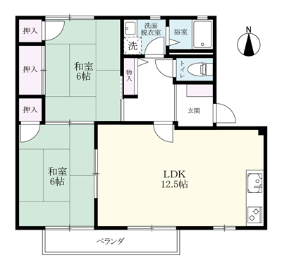 施工前間取り