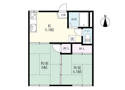 施工前間取り